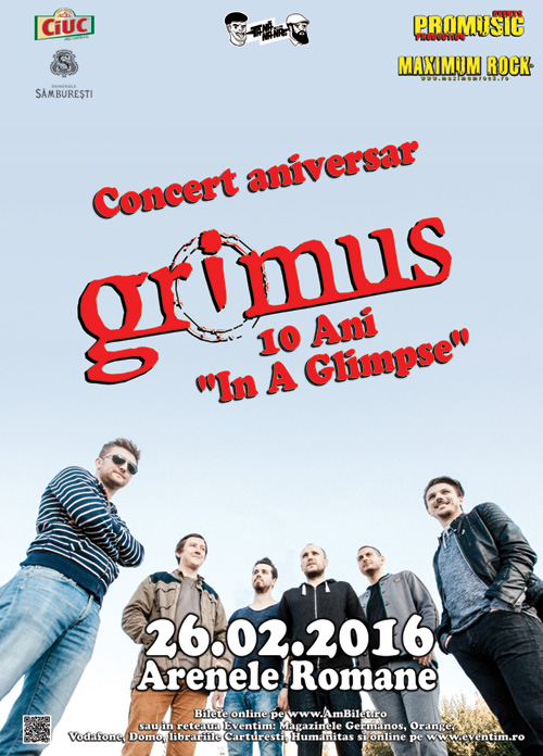 Grimus sarbatoreste 10 ani de activitate printr-un concert aniversar